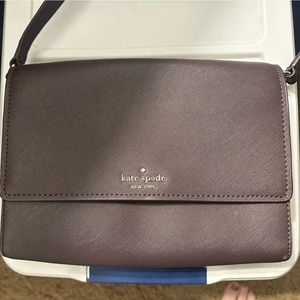Maroon Kate Spade Crossbody LEATHER